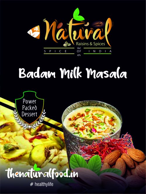 Badam Milk Mix (100 gm of Kesar Milk Masala )